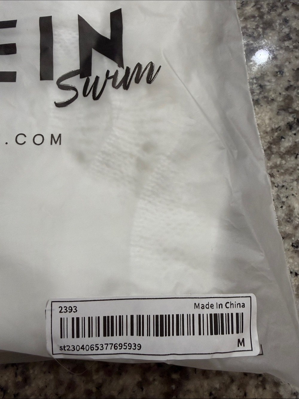 SHEIN White Knit Wave-Pattern Drawstring Mini Skirt - Picture 2 of 2
